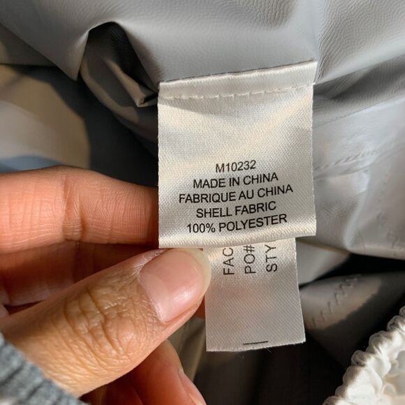 Sun Mountain Jacket Womens XL Extra Large Light Gray Monsoon Golf Full Zip Mock - Picture 9 of 13